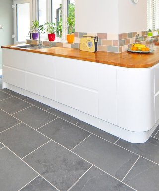 Natural Stone Kitchen Floor